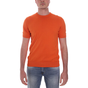 Oblečenie Muž Tričká a polokošele Borgoni Milano 800 BERLINO Oranžová