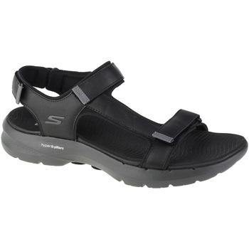 Topánky Muž Športové sandále Skechers Go Walk 6 Sandal Čierna