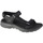 Topánky Muž Športové sandále Skechers Go Walk 6 Sandal Čierna