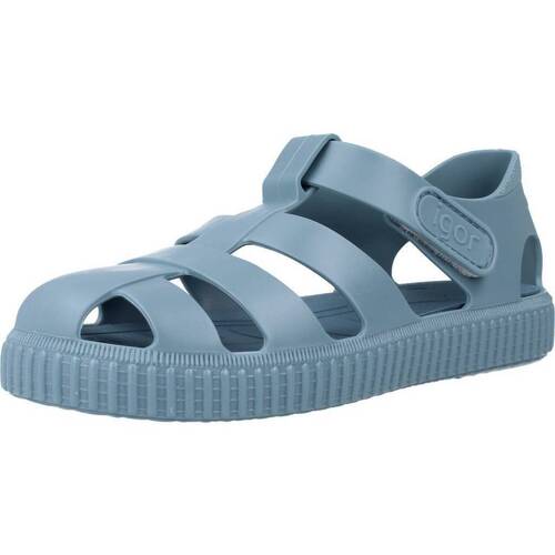 Topánky Dievča Žabky IGOR S10292 Modrá