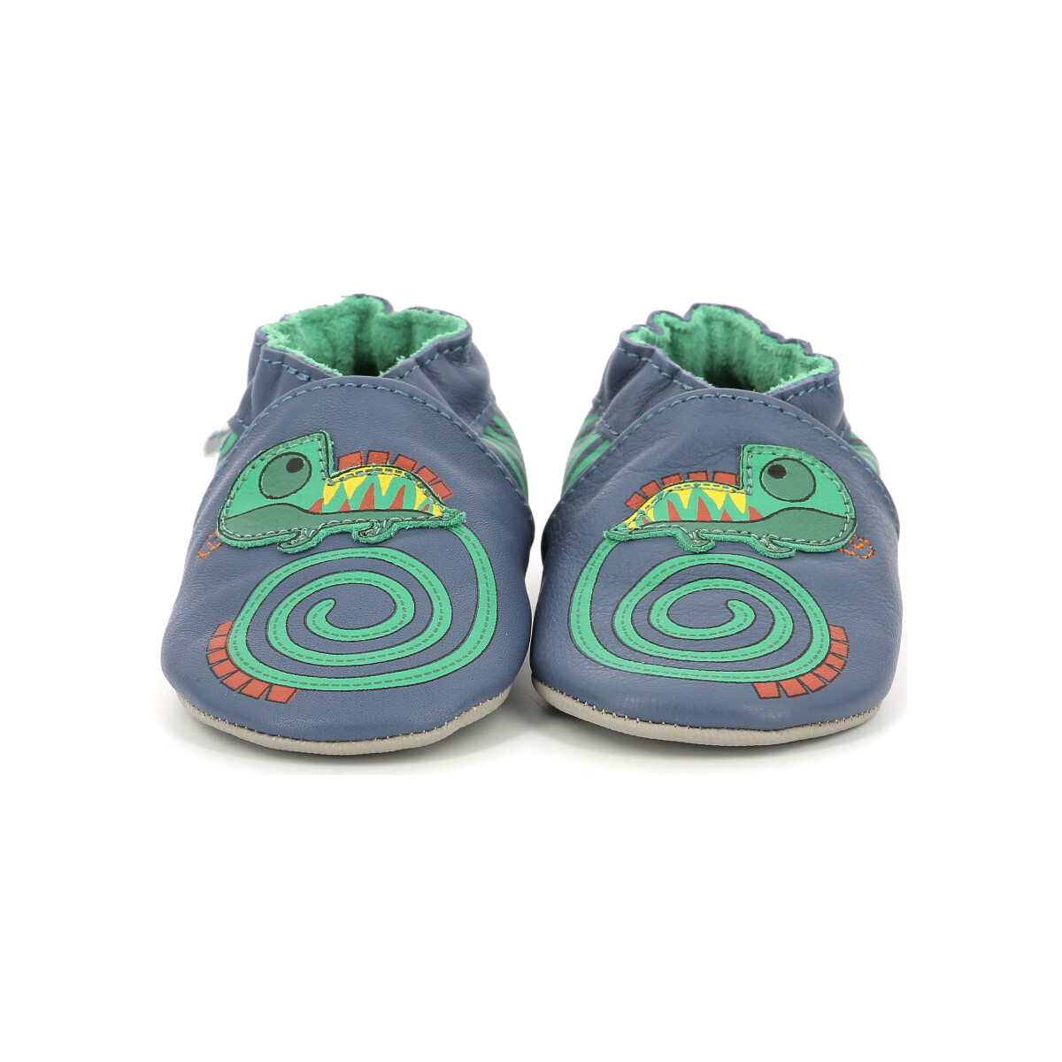 Topánky Deti Detské papuče Robeez Cameocolor Plg Modrá
