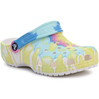 Topánky Deti Sandále Crocs Classic Tie Dye Graphic Kids Clog 206995-94S Viacfarebná