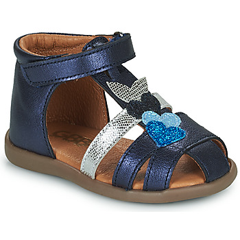 Topánky Dievča Sandále GBB ENITA Modrá
