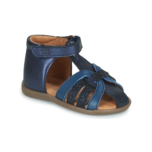 Topánky Dievča Sandále GBB ROSIE Modrá