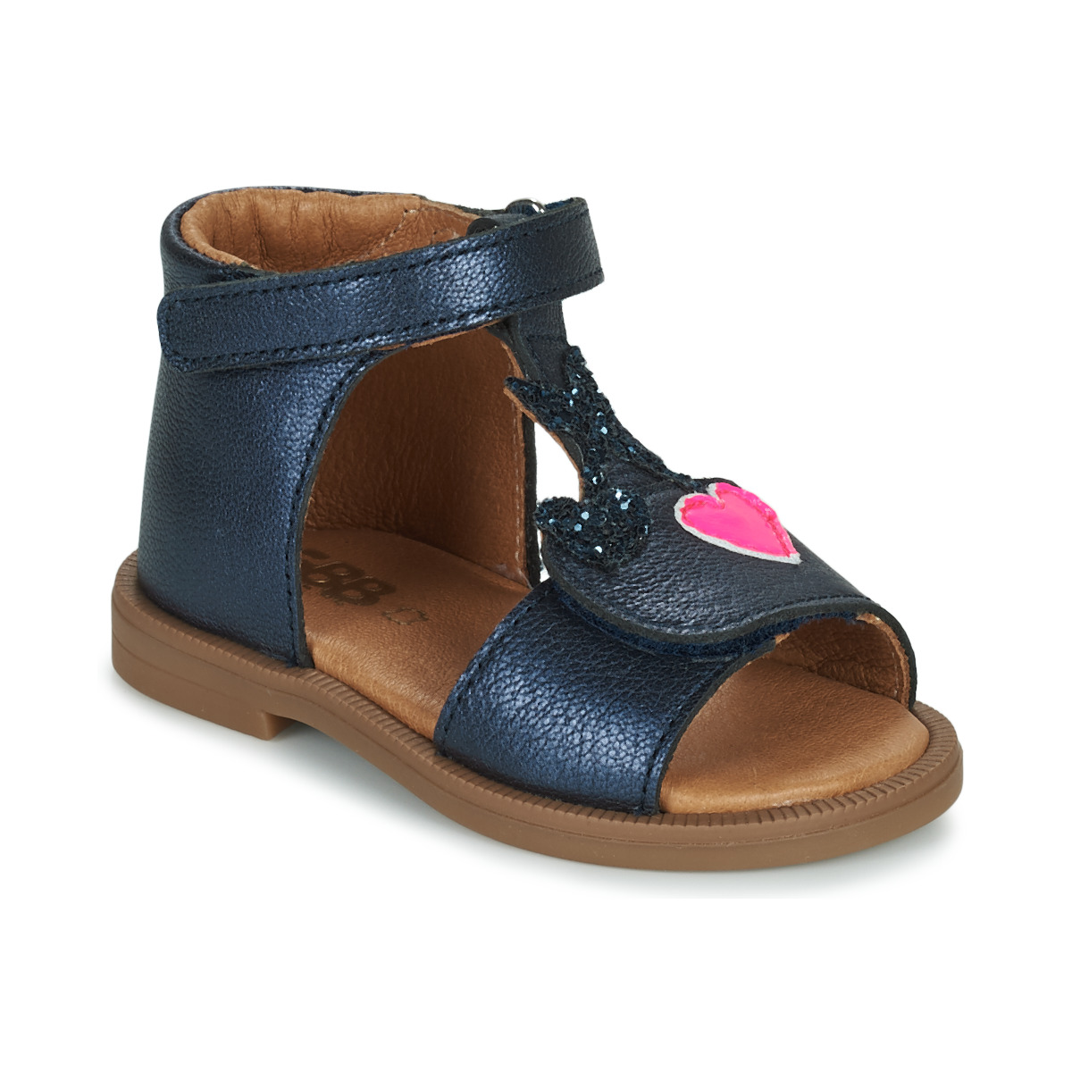 Topánky Dievča Sandále GBB CLARA Modrá