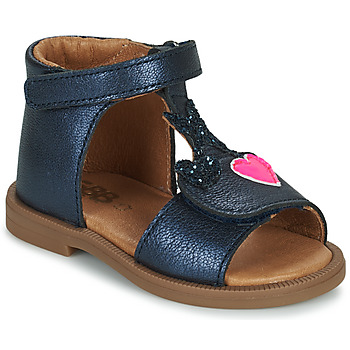 Topánky Dievča Sandále GBB CLARA Modrá