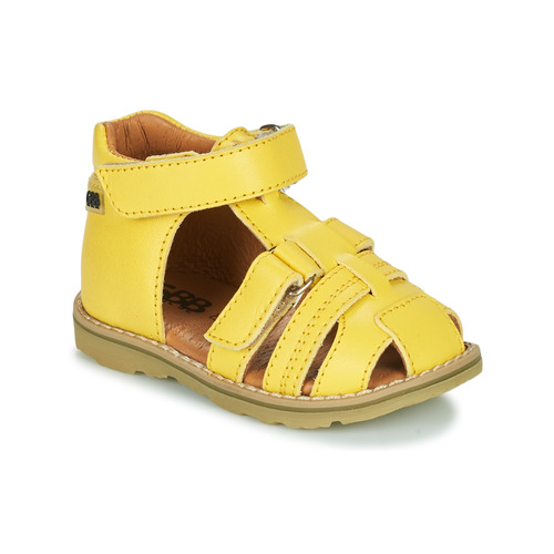 Topánky Chlapec Sandále GBB MITRI Žltá