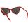 Hodinky & Bižutéria Žena Slnečné okuliare Yves Saint Laurent Occhiali da Sole Saint Laurent SL 475 Jerry 003 Červená