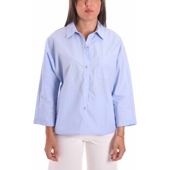 Oblečenie Žena Košele a blúzky Café Noir JC0023 Modrá