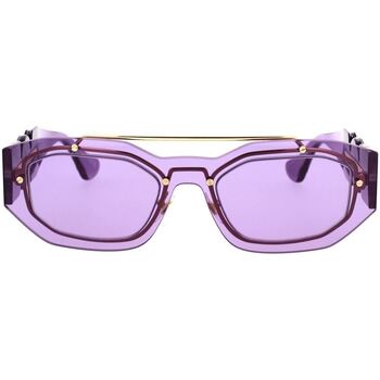 Hodinky & Bižutéria Slnečné okuliare Versace Occhiali da Sole  New Biggie VE2235 100284 Fialová 