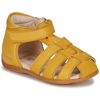 Topánky Chlapec Sandále Little Mary LEANDRE Oranžová šafránová