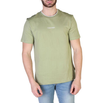 Oblečenie Muž Tričká s krátkym rukávom Calvin Klein Jeans - k10k107845 Zelená