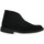 Topánky Žena Univerzálna športová obuv Clarks DESERT BOOT W BLACKS Čierna