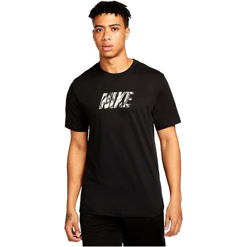 Oblečenie Muž Tričká s krátkym rukávom Nike CAMISETA  Dri-FIT Sport Clash DM6236 Čierna