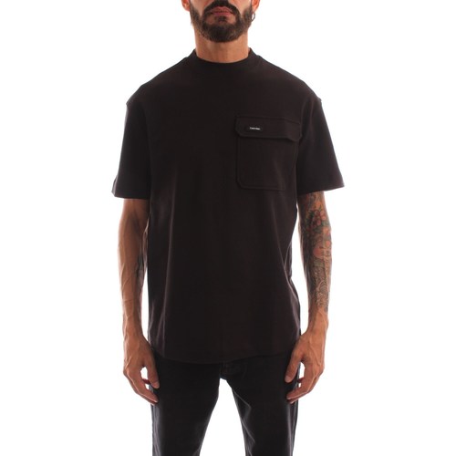 Oblečenie Muž Tričká s krátkym rukávom Calvin Klein Jeans K10K109790 Čierna