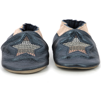 Topánky Dievča Detské papuče Robeez Star Stripe Modrá