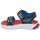Topánky Chlapec Sandále Skechers CUBOSANDAL Čierna / Modrá / Červená