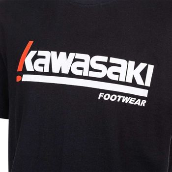 Kawasaki Kabunga Unisex S-S Tee K202152 1001 Black Čierna