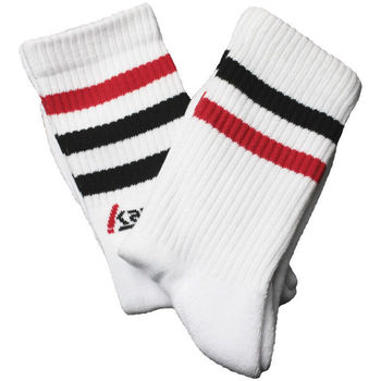Kawasaki 2 Pack Socks K222068 1002 White Biela