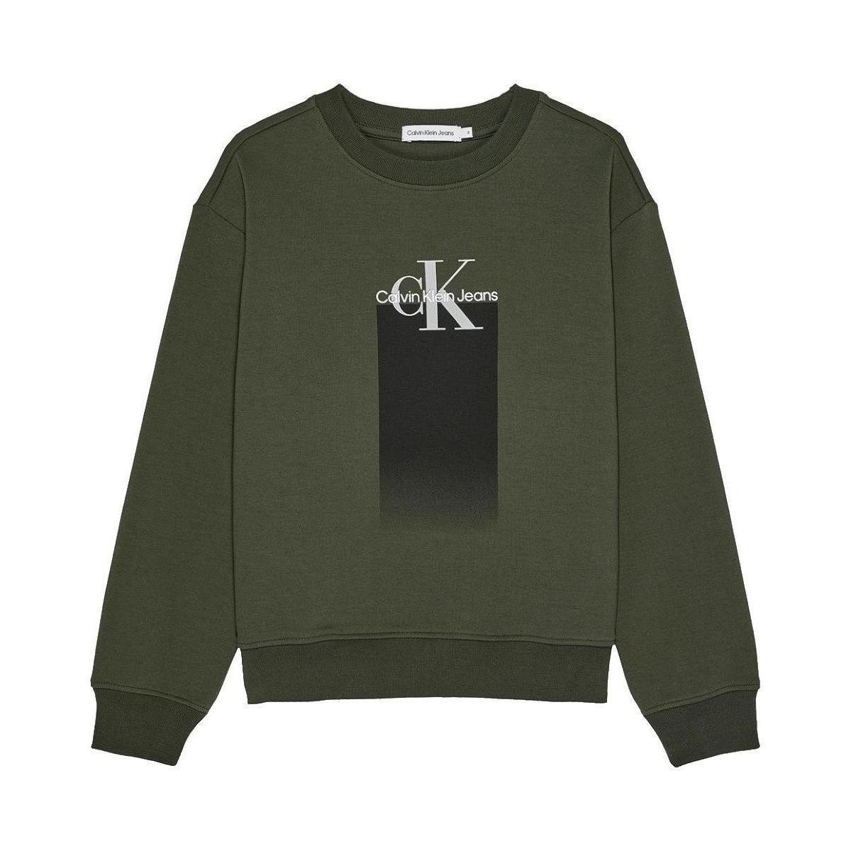 Oblečenie Chlapec Mikiny Calvin Klein Jeans  Zelená