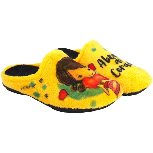 Topánky Žena Univerzálna športová obuv Cuque Creando Emociones Choď domov dáma  716 žltá Žltá