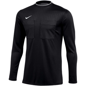Oblečenie Muž Tričká s dlhým rukávom Nike Dri-FIT Referee Jersey Longsleeve Čierna