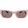 Hodinky & Bižutéria Žena Slnečné okuliare Miu Miu Occhiali da Sole Miu Miu MU09WS 17C6X1 Ružová