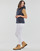 Oblečenie Žena Vyteplené bundy Tommy Hilfiger CHEVRON SORONA TEDDY LINED MAXI Modrá