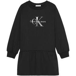 Oblečenie Dievča Šaty Calvin Klein Jeans  Čierna