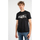 Oblečenie Muž Tričká s krátkym rukávom Les Hommes LLT202-717P | Round Neck T-Shirt Čierna