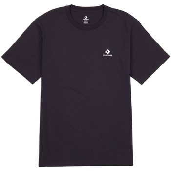 Oblečenie Muž Tričká s krátkym rukávom Converse Goto Embroidered Star Chevron Čierna