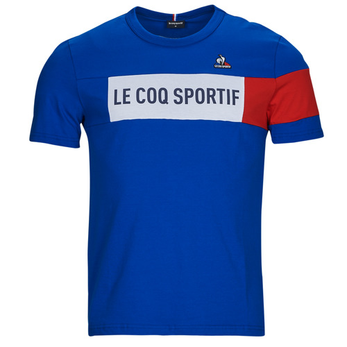 Oblečenie Muž Tričká s krátkym rukávom Le Coq Sportif TRI Tee SS N°1 M Modrá