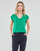 Oblečenie Žena Tričká s krátkym rukávom Pieces PCBILLO TEE LUREX STRIPES Zelená