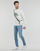 Oblečenie Muž Mikiny Lacoste SH5087 Biela / Zelená