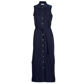 Oblečenie Žena Dlhé šaty Lacoste EF1107-166 Námornícka modrá