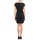 Oblečenie Žena Krátke šaty Manoukian EMMA Čierna / Leopard