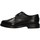 Topánky Muž Derbie Antica Cuoieria 13208-V-091 Čierna