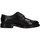 Topánky Muž Derbie Antica Cuoieria 13208-V-091 Čierna