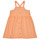 Oblečenie Dievča Krátke šaty Name it NMFBELLA TWI STRAP DRESS Oranžová