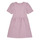 Oblečenie Dievča Krátke šaty Name it NMFFANN SS DRESS Fialová  / Biela