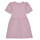 Oblečenie Dievča Krátke šaty Name it NMFFANN SS DRESS Fialová  / Biela