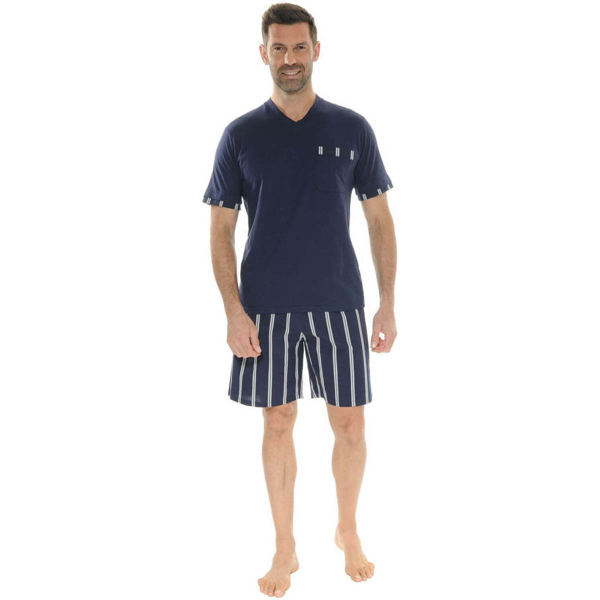 Oblečenie Muž Pyžamá a nočné košele Christian Cane NATYS Modrá