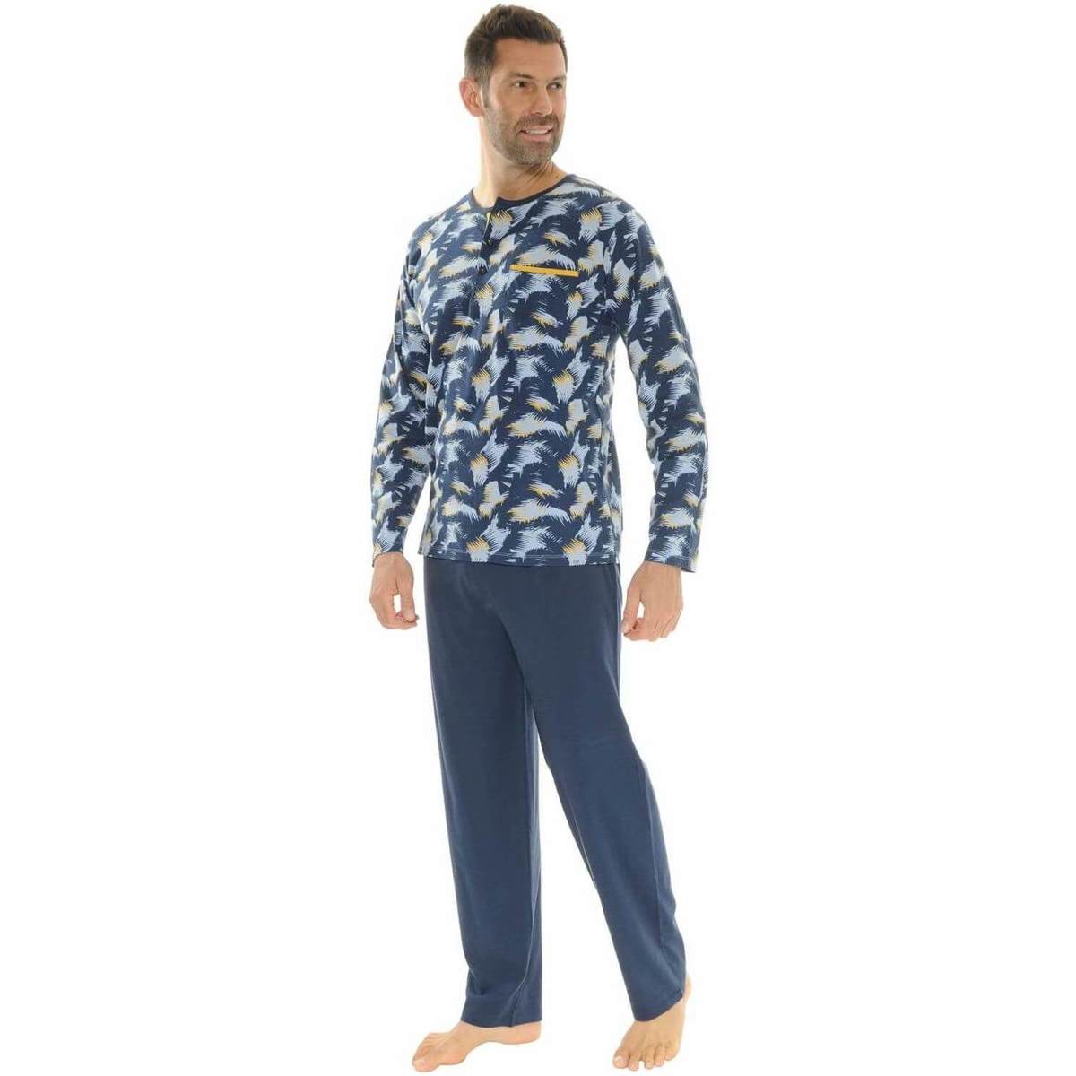 Oblečenie Muž Pyžamá a nočné košele Christian Cane NIL Modrá