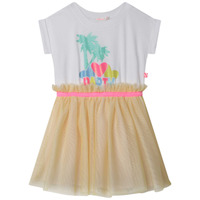 Oblečenie Dievča Krátke šaty Billieblush U12811-10P Biela / Žltá