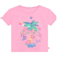 Oblečenie Dievča Tričká s krátkym rukávom Billieblush U15B14-462 Ružová