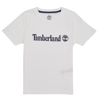 Oblečenie Chlapec Tričká s krátkym rukávom Timberland T25T77 Biela