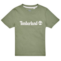 Oblečenie Chlapec Tričká s krátkym rukávom Timberland T25T77 Kaki