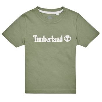 Oblečenie Chlapec Tričká s krátkym rukávom Timberland T25T77 Kaki
