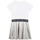 Oblečenie Dievča Krátke šaty MICHAEL Michael Kors R12161-M31-C Biela / Strieborná