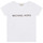 Oblečenie Dievča Tričká s krátkym rukávom MICHAEL Michael Kors R15164-10P-C Biela